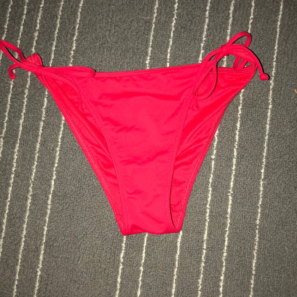 Red bikini bottoms